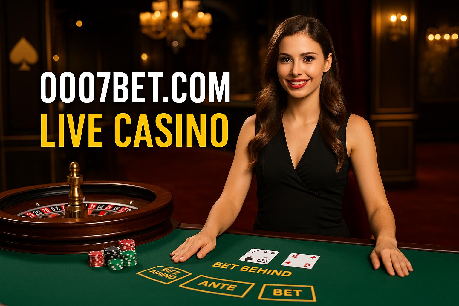 O 0007BET.COM Live Casino lança promoções regularmente