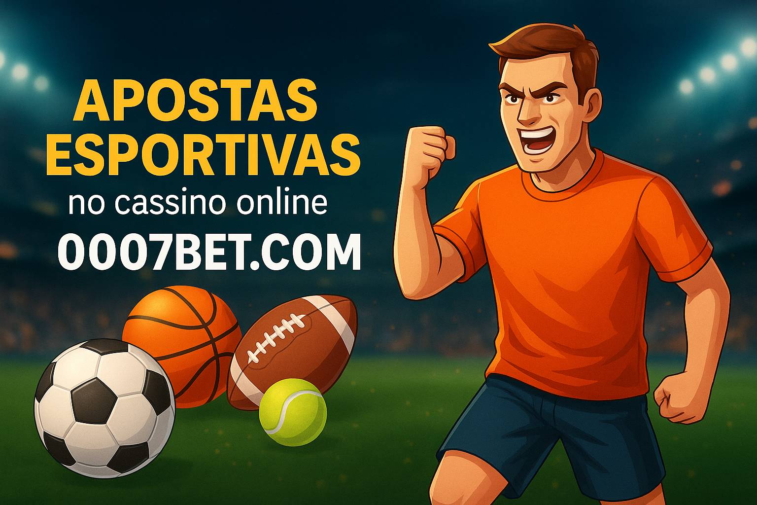 Apostas esportivas no cassino online 0007BET.COM